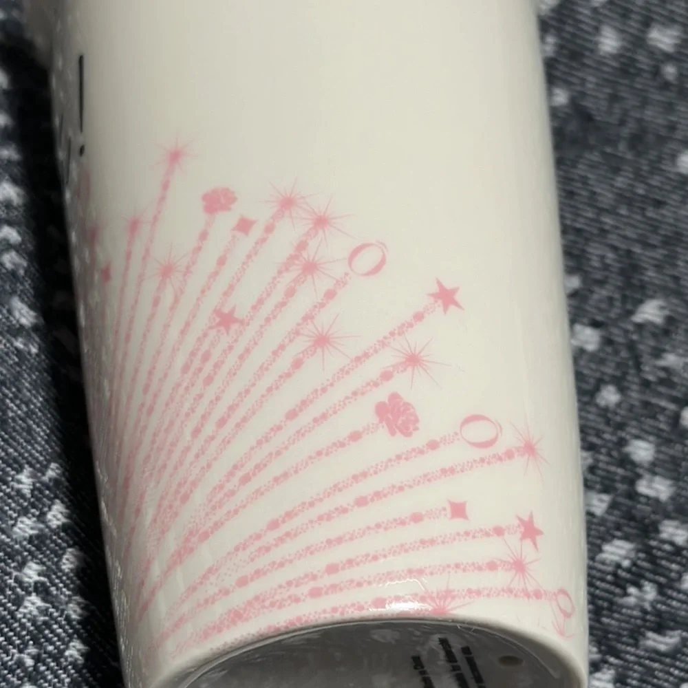 Lancome Ceramic Travel Mug O Oui With White Rubber Lid 🌺
